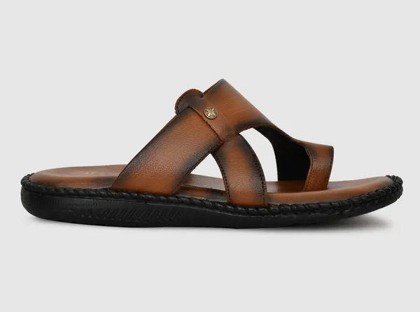 Tan_Brown_Synthetic_Leather_Kolhapuri_Sandals_For_Men