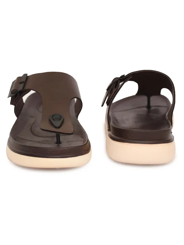 Brown_Synthetic_Leather_Toe-Post_Slippers_For_Men