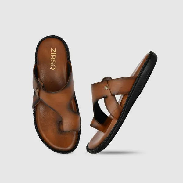 Tan_Brown_Synthetic_Leather_Kolhapuri_Sandals_For_Men