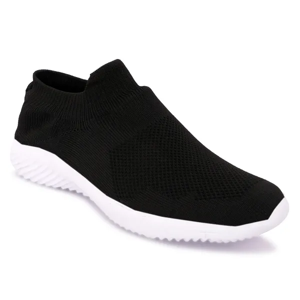 Black_Flyknit_Slip-On_Sneakers_For_Men