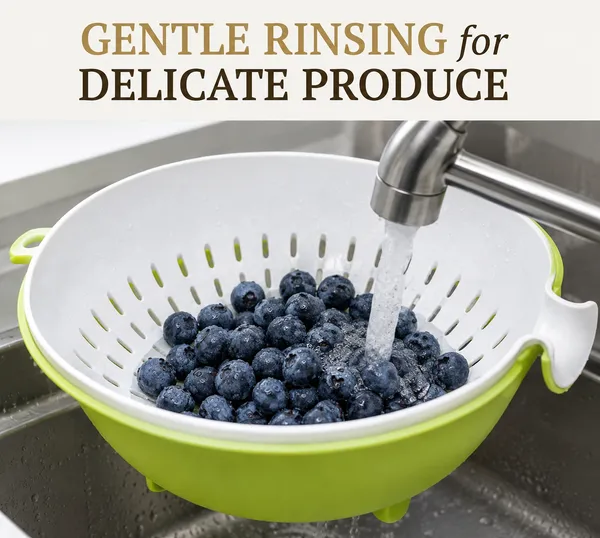 2_in_1_Kitchen_Combo_–_Soap_&_Sponge_Dispenser_+_4L_Colander