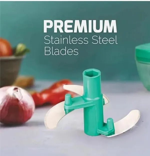 Plastic_Manual_Vegetable_Chopper_Pull_String_450Ml_Green_-_Pack_Of_2
