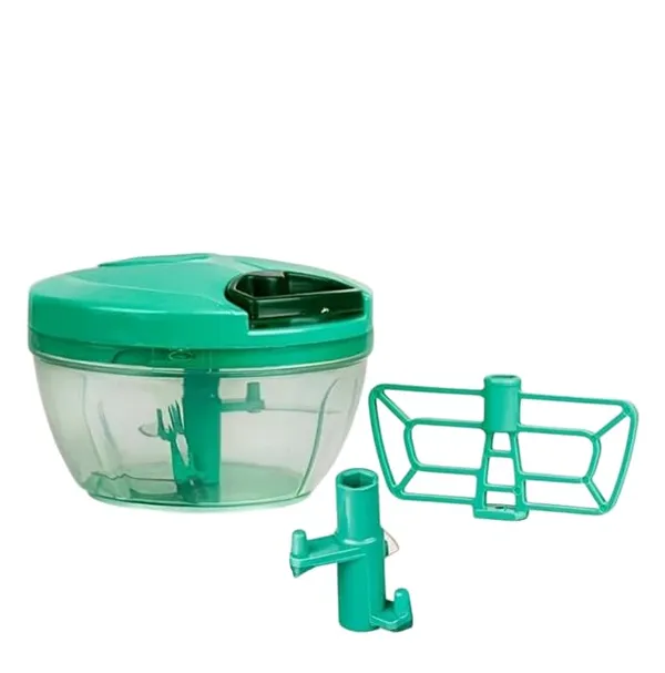 Plastic_Manual_Vegetable_Chopper_Pull_String_450Ml_Green_-_Pack_Of_2