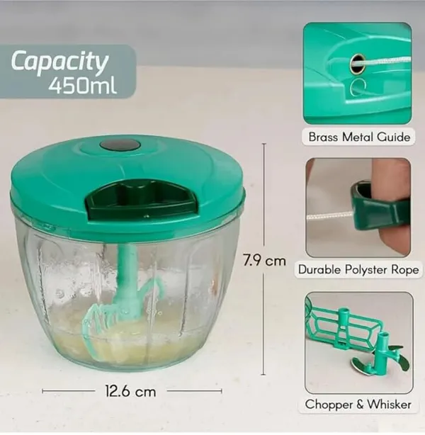 Plastic_Manual_Vegetable_Chopper_Pull_String_450Ml_Green_-_Pack_Of_2