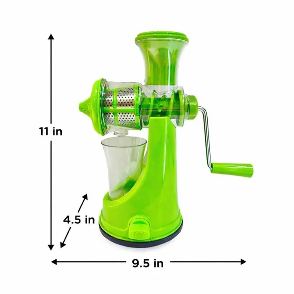 Abs_Plastic_Manual_Hand_Press_Juicer_Green