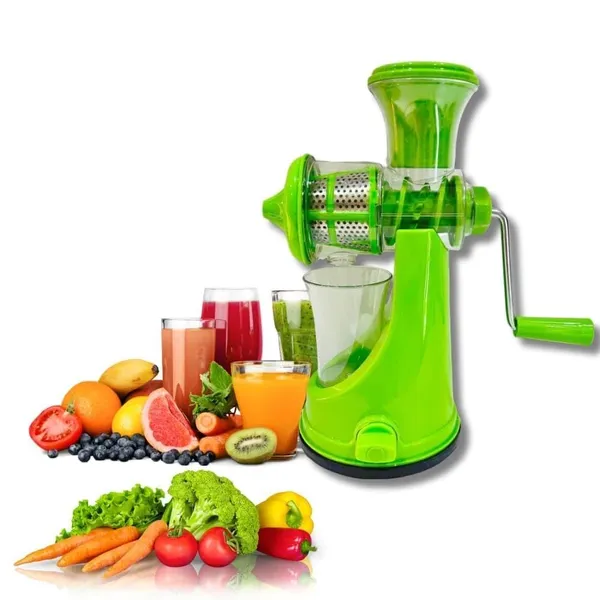 Abs_Plastic_Manual_Hand_Press_Juicer_Green