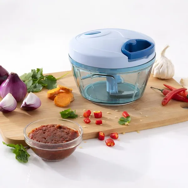 Bpa_Free_Manual_Vegetable_Chopper_Stainless_Steel_Blades_-_Pack_Of_2