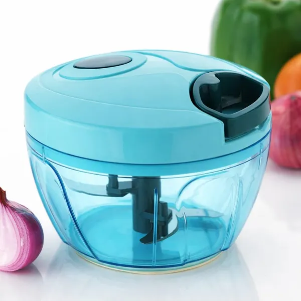 Bpa_Free_Manual_Vegetable_Chopper_Stainless_Steel_Blades_-_Pack_Of_2