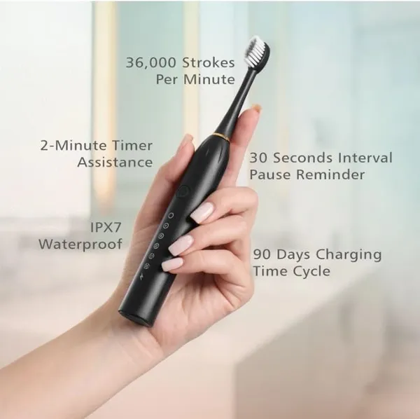 Bnpe_Sonic_Electric_Toothbrush_5_Modes_Rechargeable_For_Adults