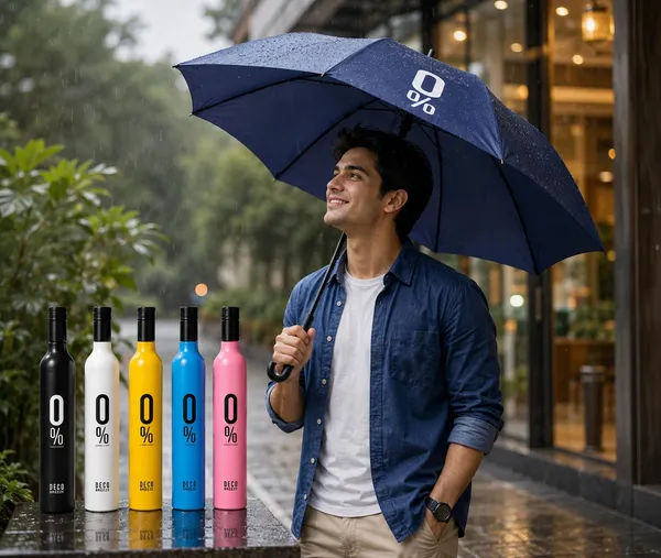 Navy_Blue_Compact_Windproof_Umbrella