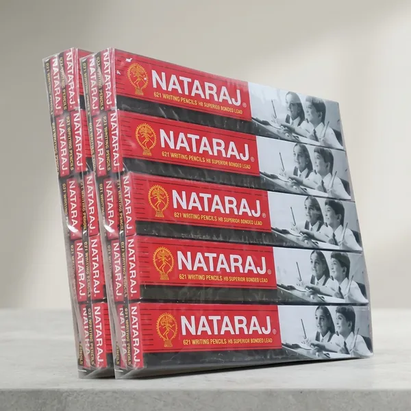 Natraj_Red_Colour_Pencil_Set_Of_100_Pieces_Per_Pack