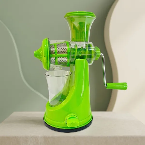 Abs_Plastic_Manual_Hand_Press_Juicer_Green