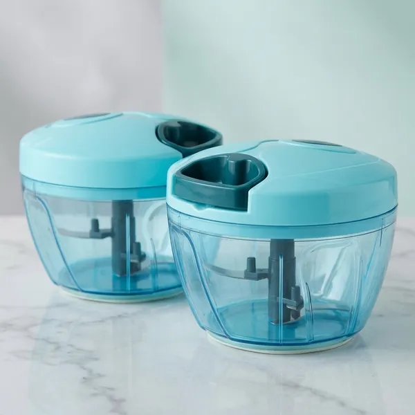 Bpa_Free_Manual_Vegetable_Chopper_Stainless_Steel_Blades_-_Pack_Of_2