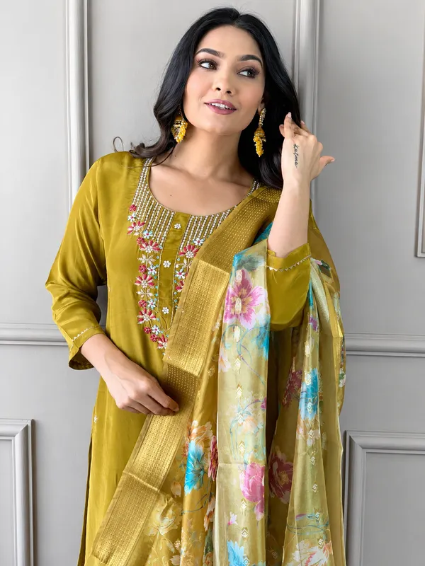 Mustard_Meadow_Silk_Suit_Set