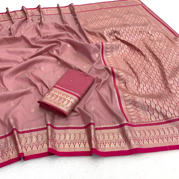 Rosewood_Pink_and_Magenta_Banarasi_Silk_Saree