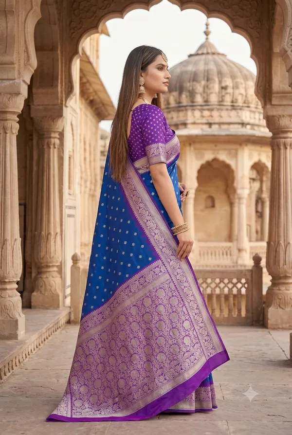 Royal_Blue_and_Purple_Banarasi_Silk_Saree