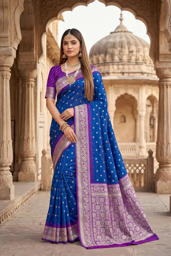 Royal_Blue_and_Purple_Banarasi_Silk_Saree
