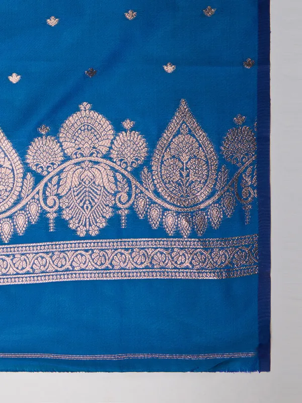 Royal_blue_and_copper_gold_Banarasi_silk_saree