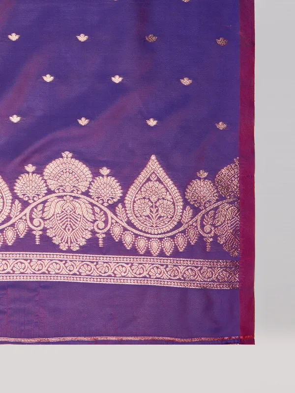 Royal_violet_and_gold_Banarasi_silk_saree