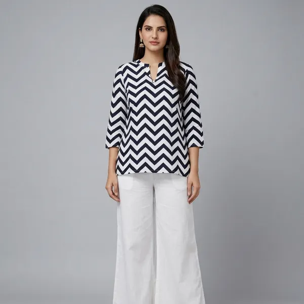 Black_White_Premium_Rayon_Laheriya_Print_Western_Top_With_Palazzo_For_Women