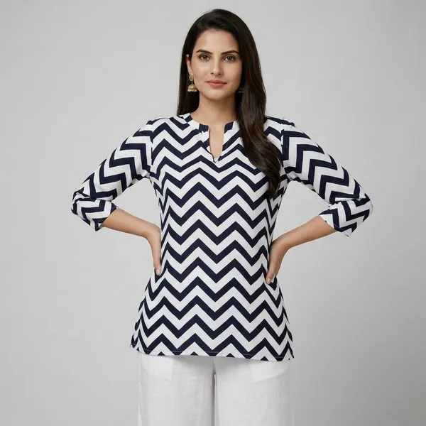 Black_White_Premium_Rayon_Laheriya_Print_Western_Top_With_Palazzo_For_Women