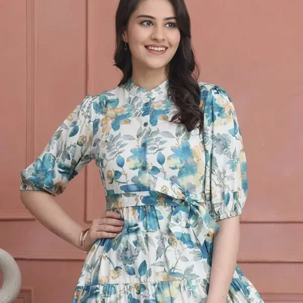 Multicolour_Poly_Rayon_Floral_Digital_Print_Western_Kurti_For_Women