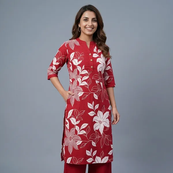 Crimson_Red_Cotton_Floral_Print_Palazzo_Set_For_Women