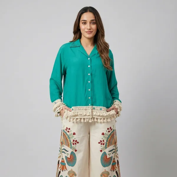 Teal_Green_Rayon_Botanical_Print_Palazzo_Set_For_Women
