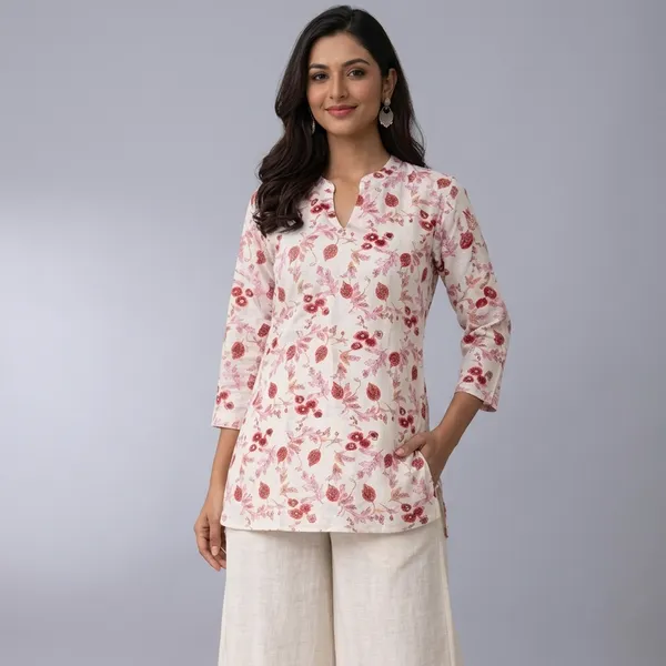 Pink_Rayon_Floral_Western_Top_With_Palazzo_For_Women