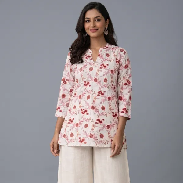 Pink_Rayon_Floral_Western_Top_With_Palazzo_For_Women