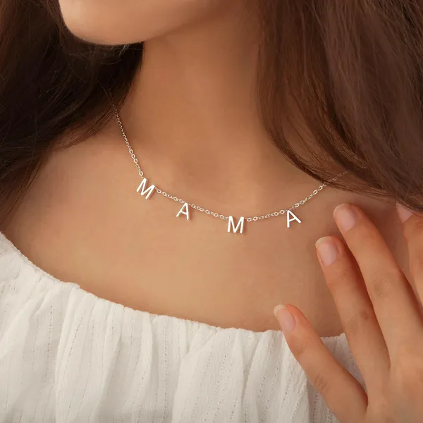 To_An_Amazing_New_Mom_Mama_Necklace_Gift_Set_Silver