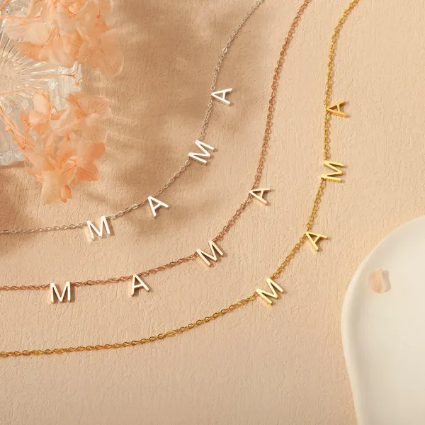 To_An_Amazing_New_Mom_Mama_Necklace_Gift_Set_Silver