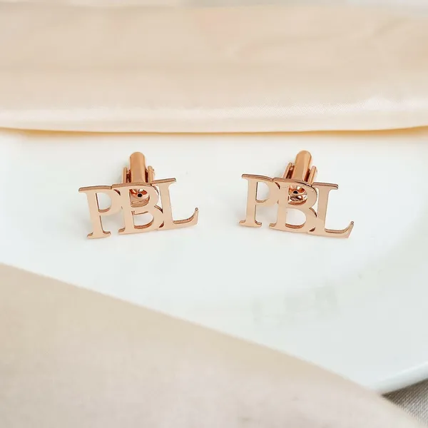 Personalised_Initial_Letter_Name_Cufflinks_Gold