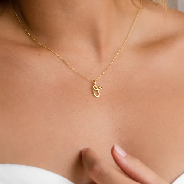 Letter_Heart_Necklace_Rose_Gold