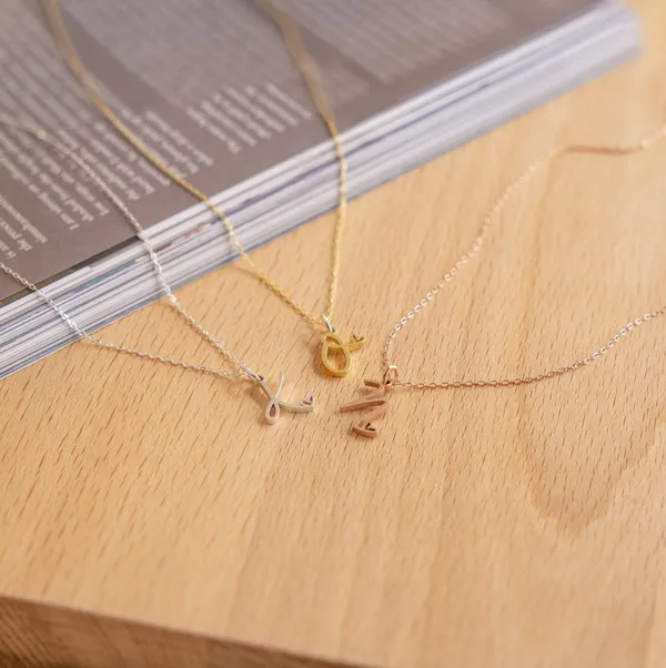 Letter_Heart_Necklace_Rose_Gold