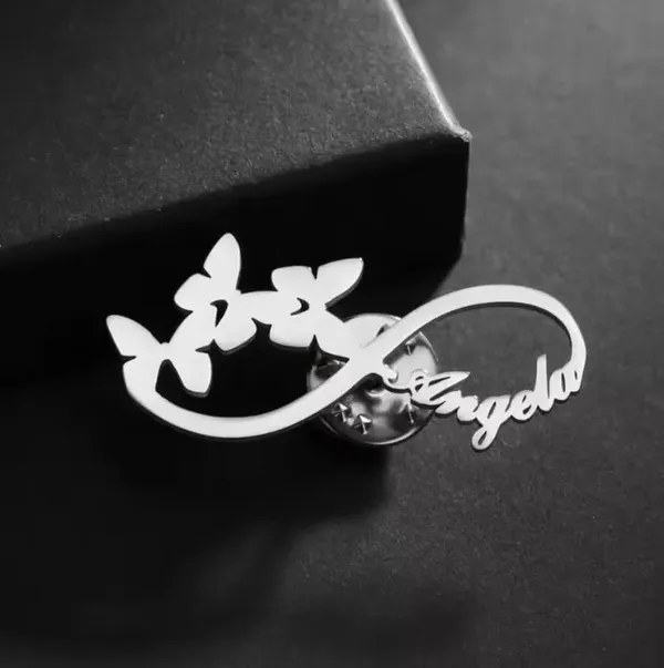 Personalized_Butterfly_Infinity_Name_Brooch_Pin_Silver
