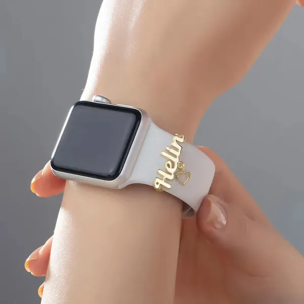 Personalized_Apple_Watch_Band_Charm_Gold