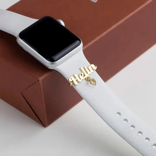 Personalized_Apple_Watch_Band_Charm_Gold