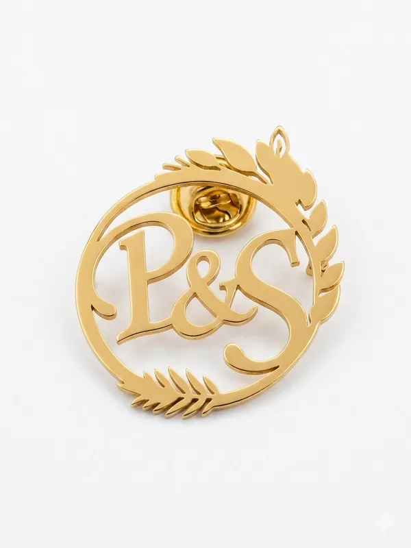 Premium_Handcrafted_Couple_Initial_Lapel_Pin_With_Leafy_Frame_For_Suits_Blazers_And_Wedding_Wear_Gold