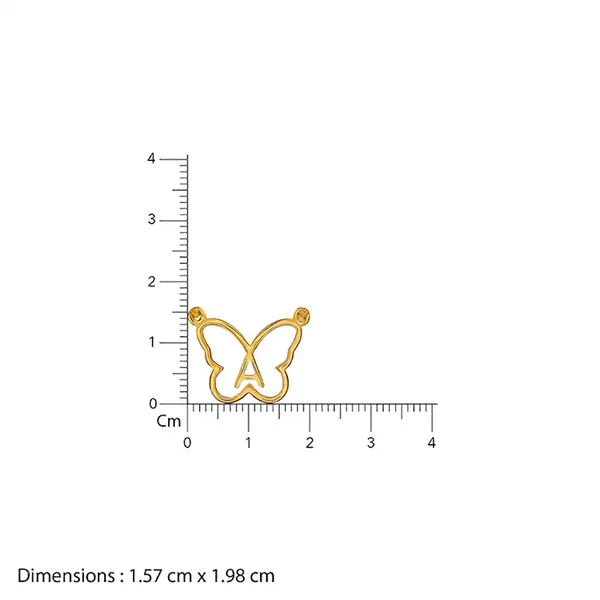 Golden_Personalised_Like_a_Butterfly_Necklace