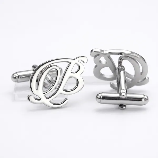 Custom_Monogram_Initial_B_Cufflinks_for_Men