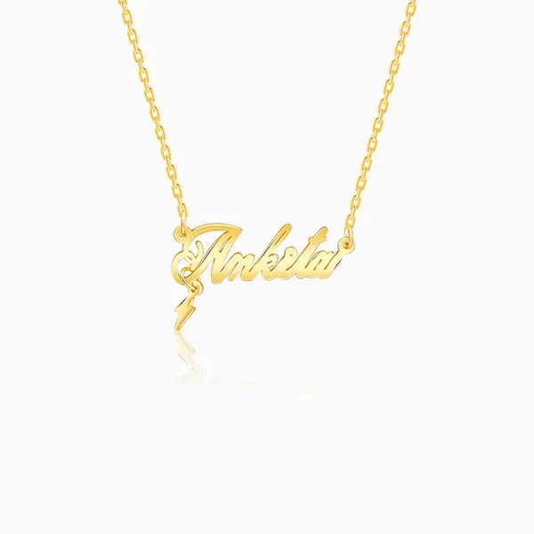 Golden_Personalised_Eternal_Necklace