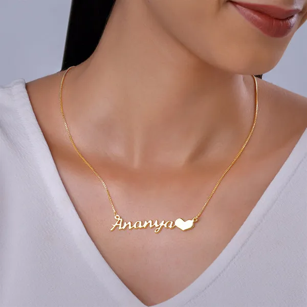 Golden_Personalised_Love_Pendant