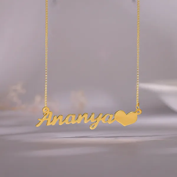 Golden_Personalised_Love_Pendant