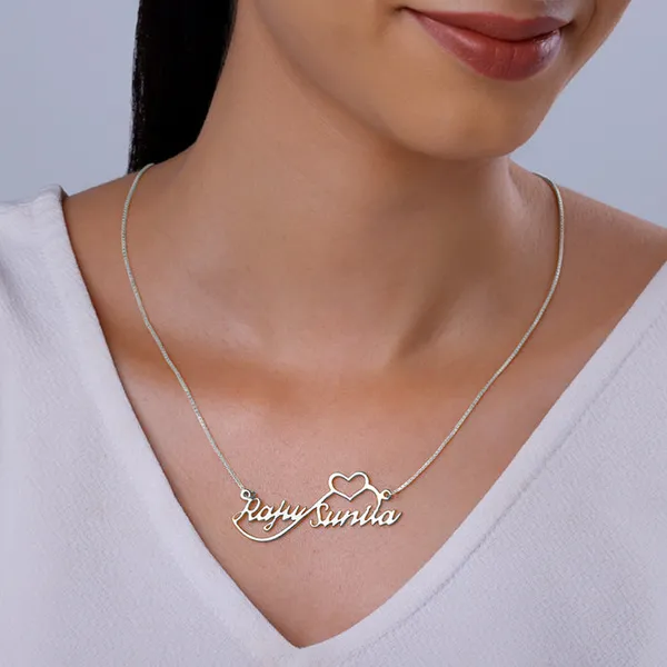 Silver_Personalised_Infinite_Love_Pendant