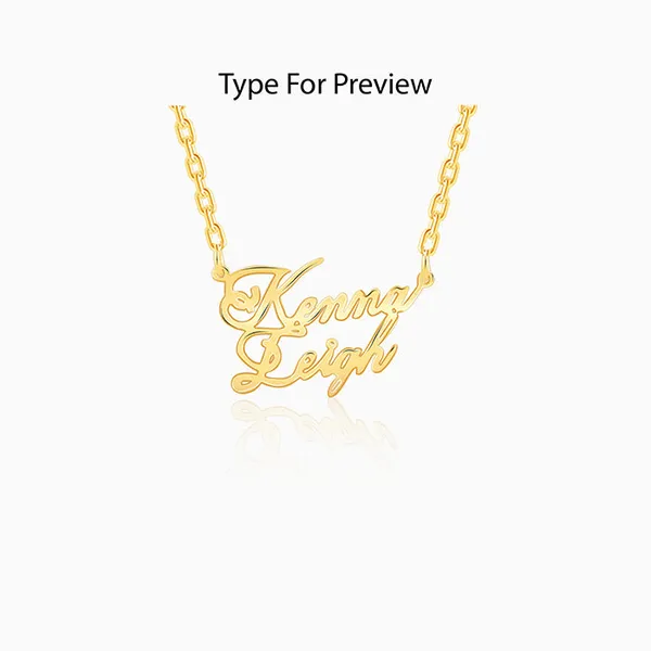 Golden_Personalised_Perfect_Match_Pendant