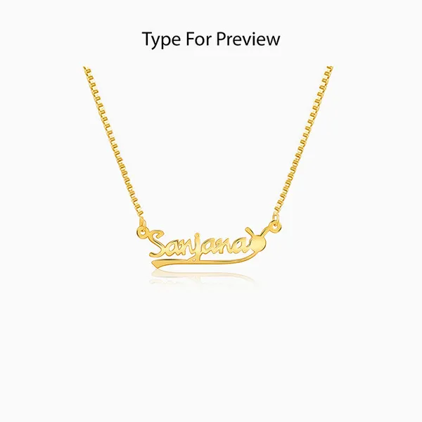 Golden_Personalised_Bunny_Necklace