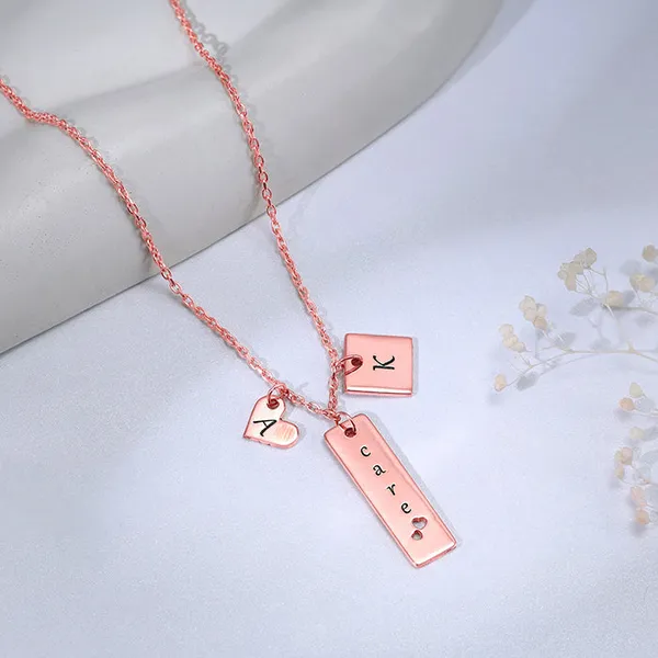 Rose_Gold_Personalised_Initial_Charm_Pendant_With_Link_Chain