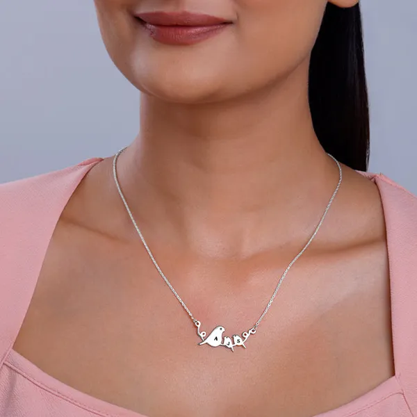 Silver_Personalised_Birdie_Initial_Necklace