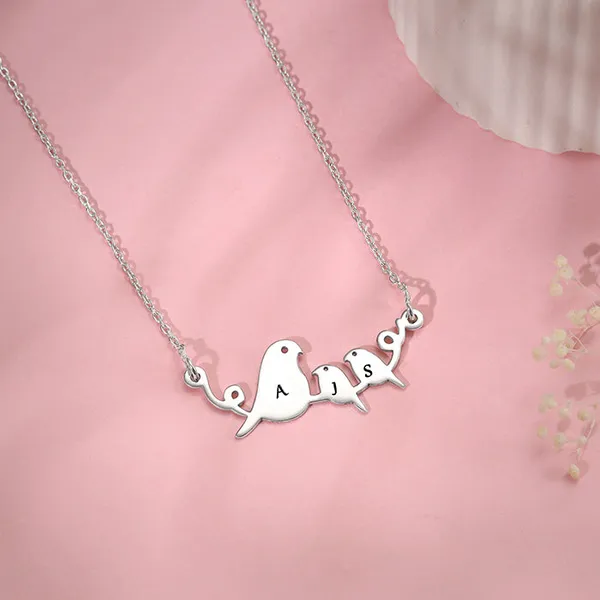 Silver_Personalised_Birdie_Initial_Necklace